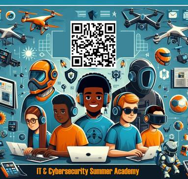 A group of kids with a qr code

Description automatically generated