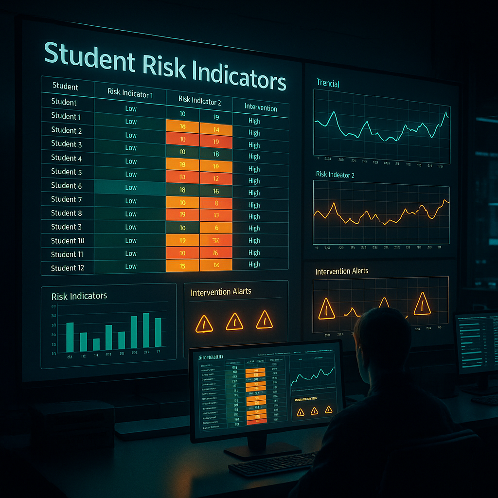 Excel Student Risk Dashboard artwork