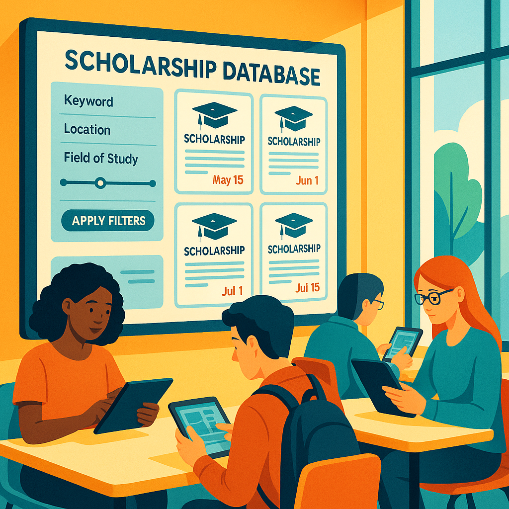Scholarships Database artwork