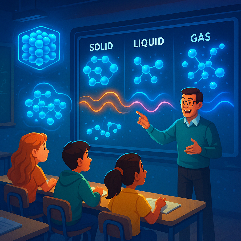 States of Matter Animation artwork