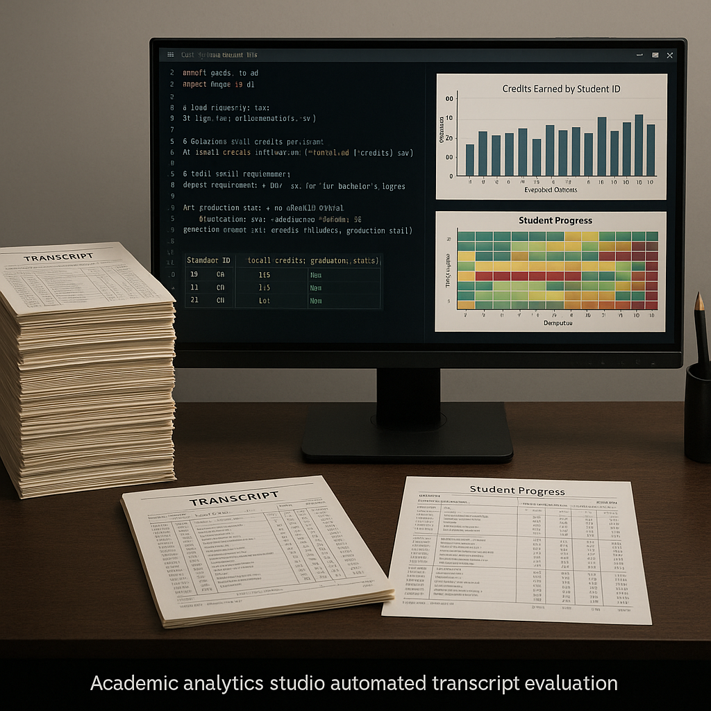 Transcript Evaluation Script artwork