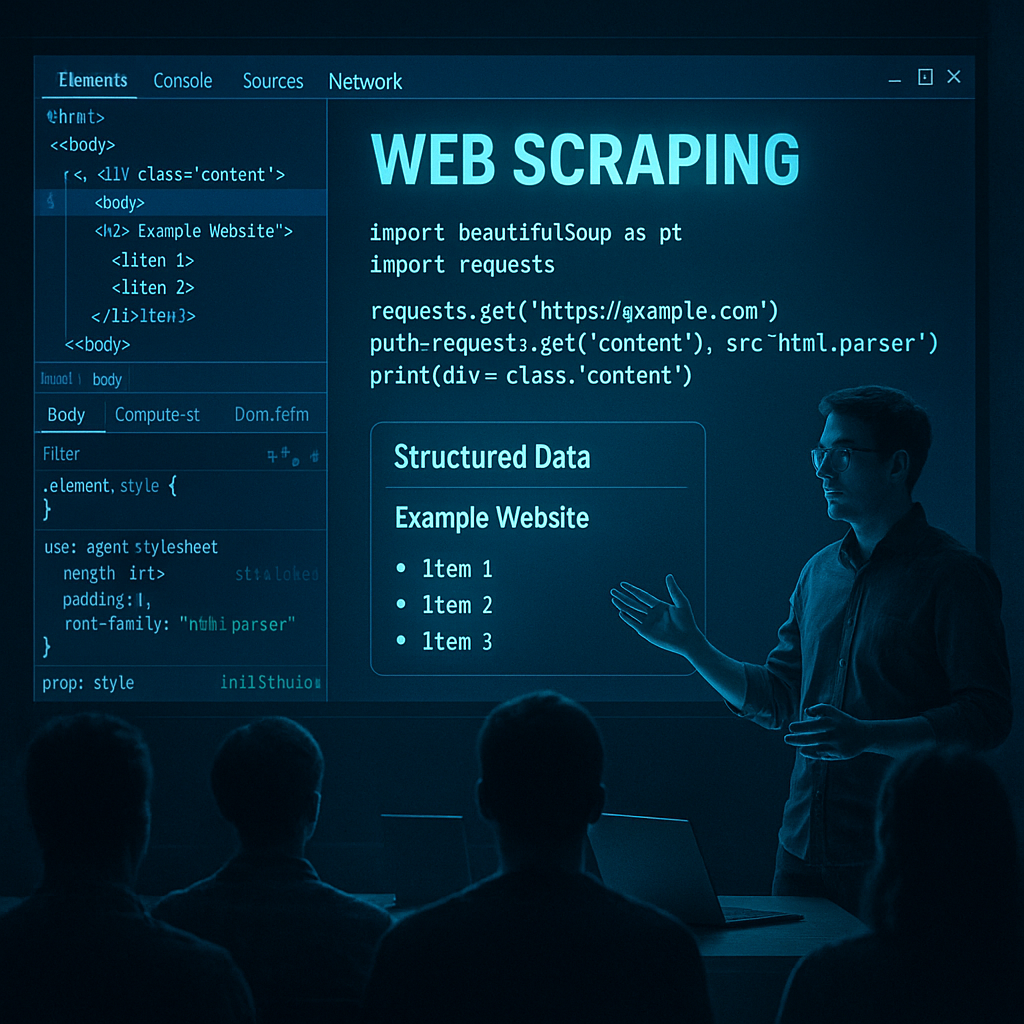 Web Scraping Tutorial artwork